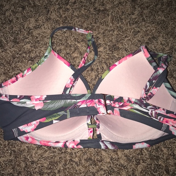 Pink flowered bathing suit from target - Picture 2 of 3